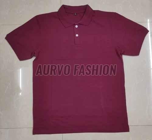 Polyester Mens Polo T Shirt