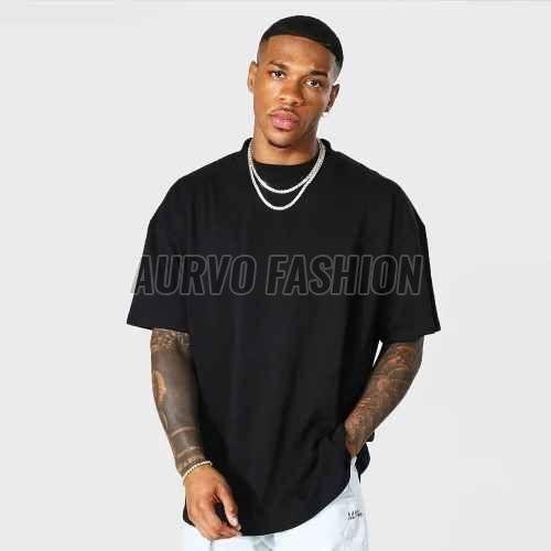 Polyester Quick Dry Drop Shoulder T Shirt
