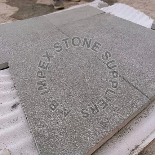 Shot Blast Limestone Slabs