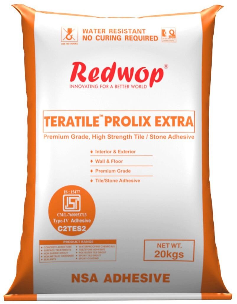 Redwop Teratile Prolix Premium Polymer Tile Adhesive