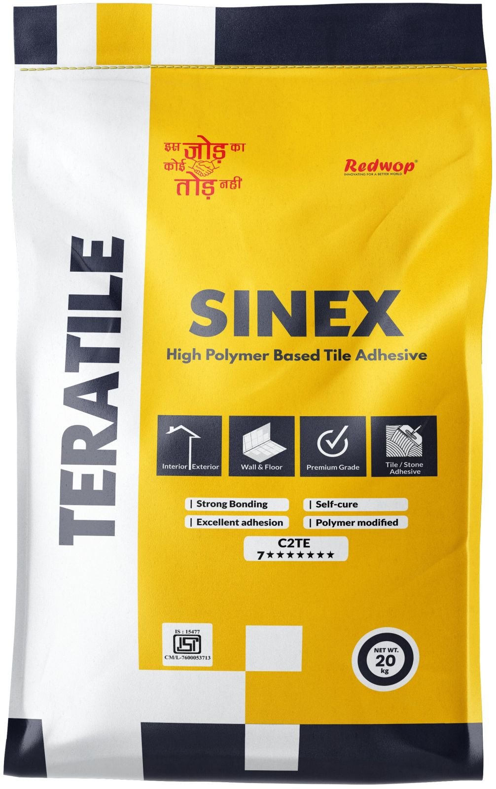 Redwop Teratile Sinex Polymer Tile Adhesive