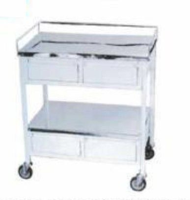Box Type Stainless Steel Instrument Trolley