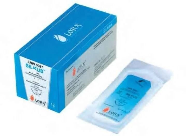 Braided Silk Non-Absorbable Medical Suture