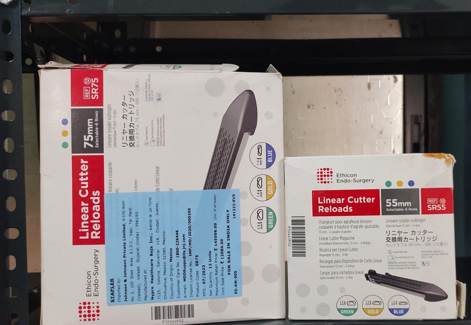Linear Cutter Reloads 75 Mm Surgical Stapler