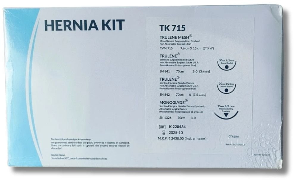 Polypropylene Mesh Hernia Kit