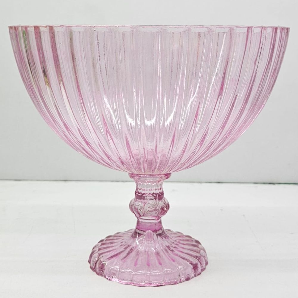 Pink Glass Bowl