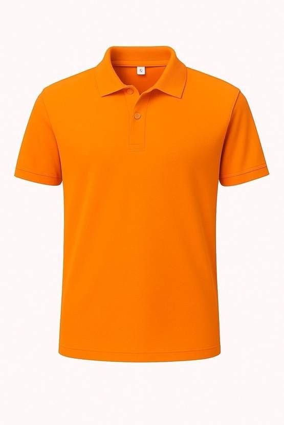 Multicolor Polo Collar T-shirt