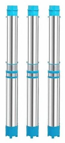 1 HP V4 Three Phase Borewell Submersible Pump