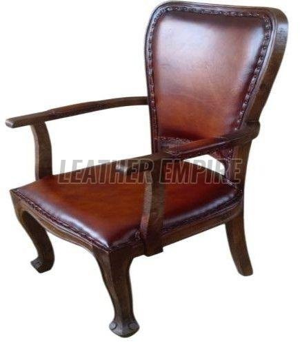Brown Color Wooden Armchairs