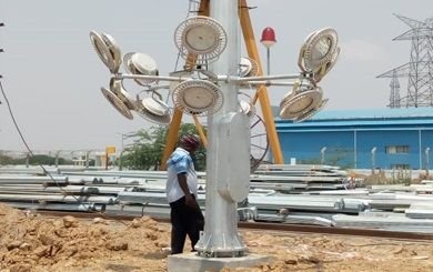 Lighting Pole and CCTV Camera Pole Fabrication Services Lighting Pole and CCTV Camera Pole Fabrication Services