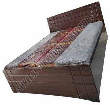 Oak Shadow Double Platform Bed