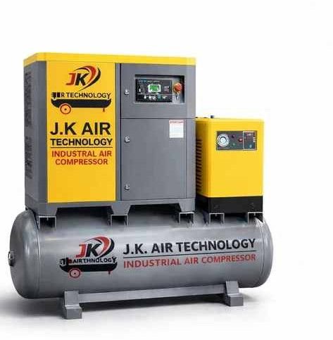 Tmd Screw Air Compressor Tank Mounted With Air Dryer