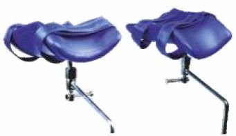 Adjustable Steel Lithotomy Crutches