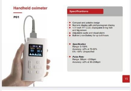 Handheld Pulse Oximeter