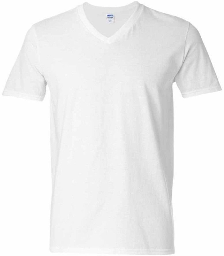 Cotton Promotional V Neck T Shirt