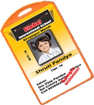 No. 104 Plastic Student Id Card