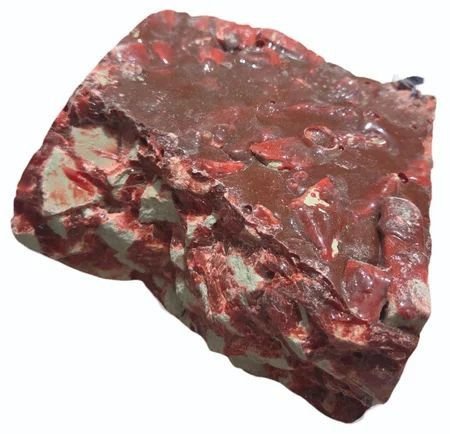 Natural Crystal Rock Red Solid Loban