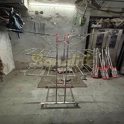 3 Tier Stainless Steel Butterfly Cloth Drying Stand