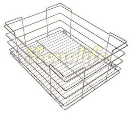 Deluxe Stainless Kitchen Basket