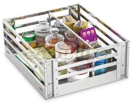 Modular Kitchen Trolley Basket Spice Holder