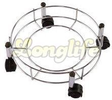 Rust Proof Stainless Steel Kitchen Cylinder Trolley