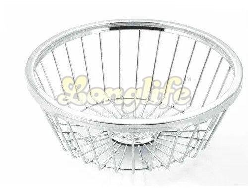 Stainless Steel Round Fruit Basket