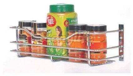 Wall Mounted Stainless Steel Spice Rack