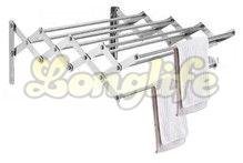 Wall Mounted Zig Zag Stainless Steel Cloth Drying Stand