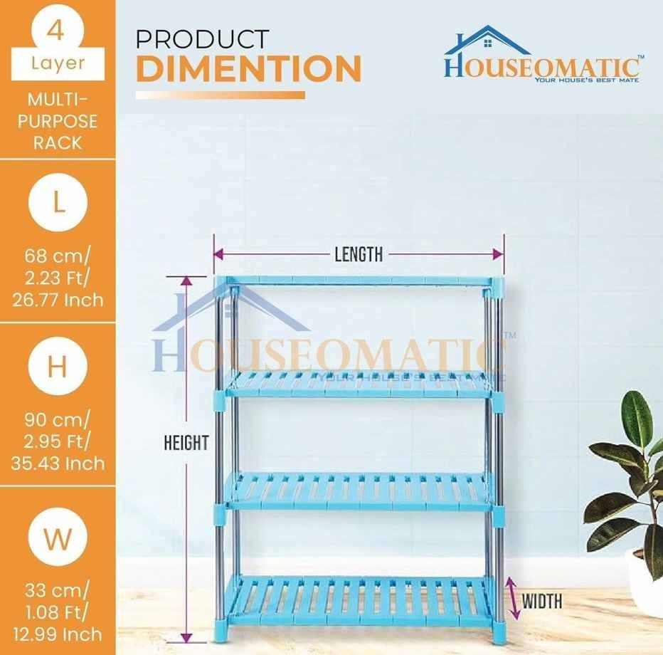 4 Layer Multipurpose Storage Shelve