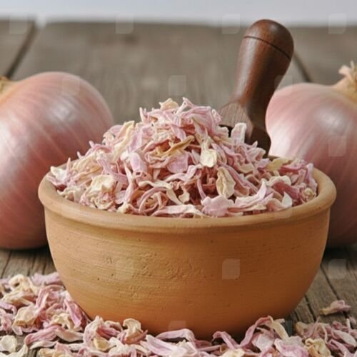 Dehydrated Pink Onion Flakes