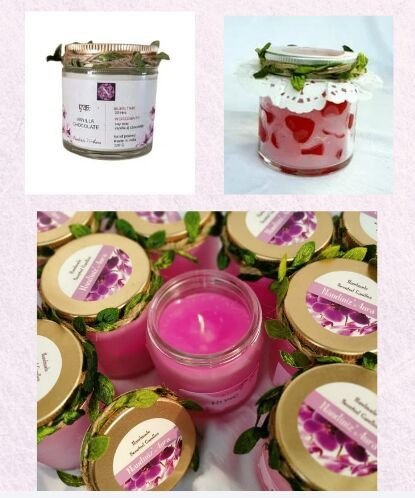 Soy Wax Glass Jar Candle