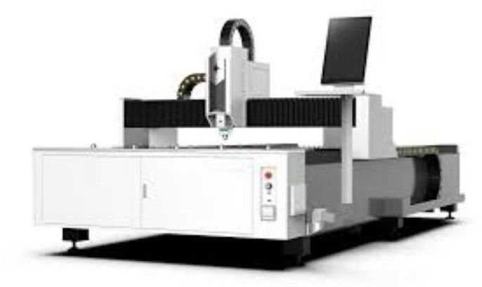6KW Single Bed CNC Fiber Laser Cutting Machine