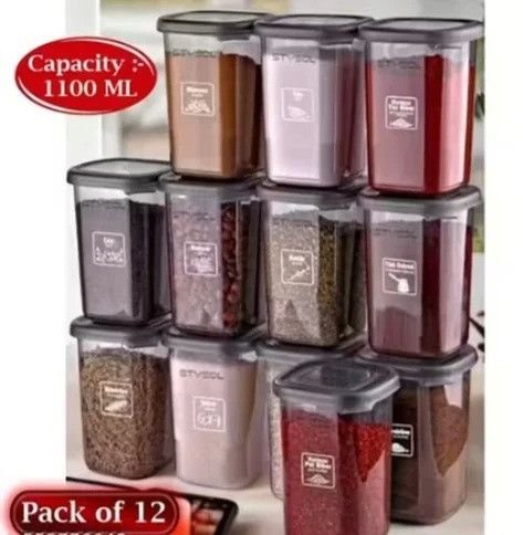 1100 Ml Leakproof Plastic Airtight Container