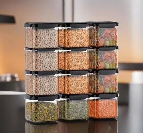 500 Ml Plastic Pulses Storage Container