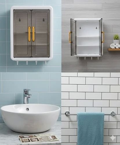 Wall Mounted Bathroom Storage Cabinet