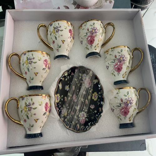 Bone China Tea Cup Set