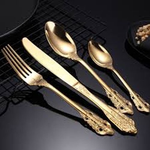Brass Cutlery Set