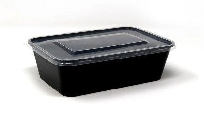 Rectangular Disposable Plastic Food Container