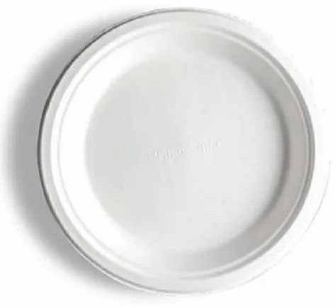 11 Inch Round Sugarcane Bagasse Biodegradable Disposable Plate
