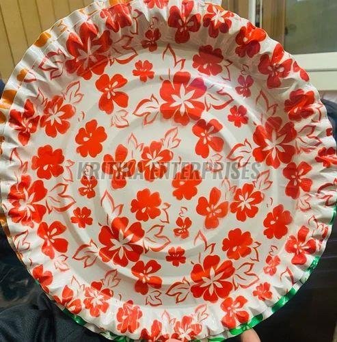 Disposable Printed Paper Plate Disposable Printed Paper Plate