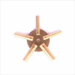 5 in 1 Brass Clock Winding Key