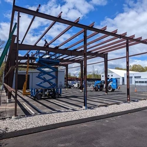 Mild Steel Building Structure Fabrication Services