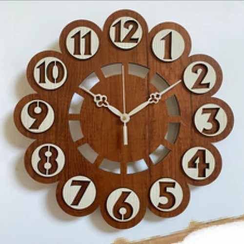Wooden Handcrafted Clock