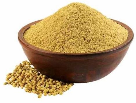 Dried Brown Coriander Powder