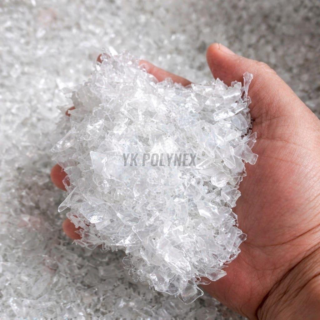 White PET Bottle Flakes