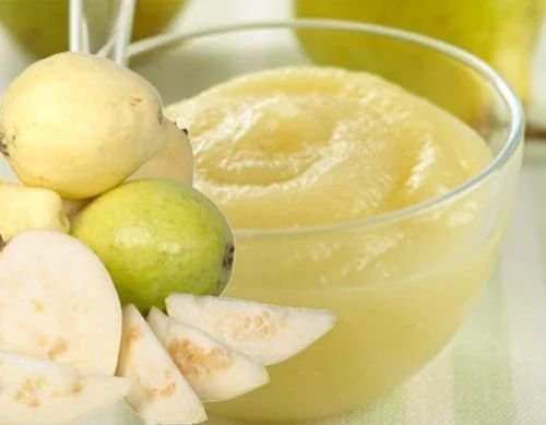 Fresh White Guava Pulp