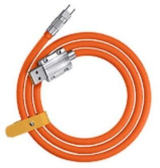 Orange 120W Fast Charging Data Cable