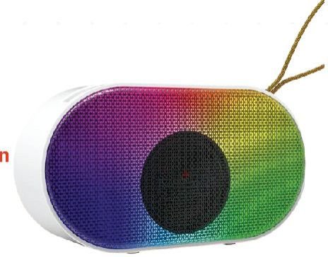Ovista 5W Portable Bluetooth Speaker with Colorful LED Lights