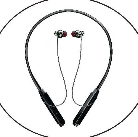 Ovista Rythem Black Wireless Bluetooth Neckband