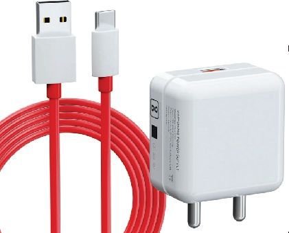 Ovista Super VOOC 40 W Charging Adapter with Type C Cable